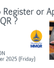 How to Register or Apply for MMQR ?